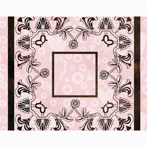 2024 Art Nouveau 100% Love Pastel Pink Calendar By Catvinnat Mar 2024