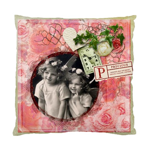 Precious Cushion Case One Sided By Catvinnat Front