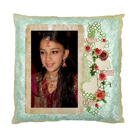 La Vie Cushion Case One Sided By Catvinnat Front