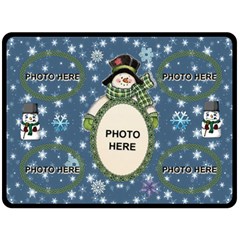 Winter Fun extra large blanket (4 styles) - Fleece Blanket (Large) Winter Fun extra large blanket (4 styles) - Fleece Blanket (Large)