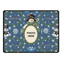 Snow Days small blanket (4 styles) - Fleece Blanket (Small) Snow Days small blanket (4 styles) - Fleece Blanket (Small)