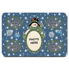 Snow Days large door mat - Large Doormat