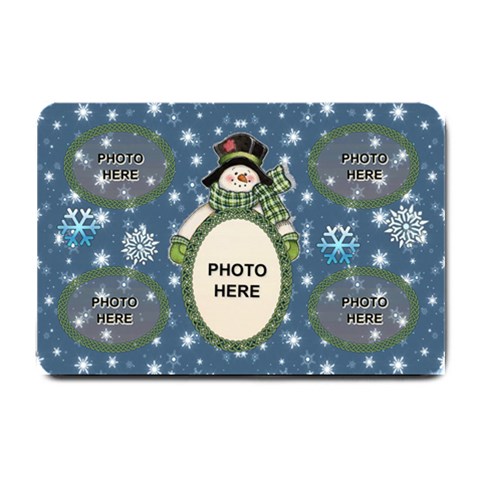 Snow Days Small Doormat By Joy Johns 24 x16  Door Mat