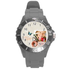 kids - Round Plastic Sport Watch (L)