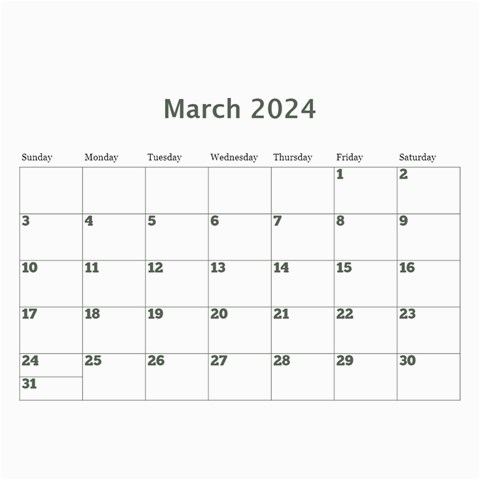 My Picture Calendar (any Year) By Deborah Jun 2024
