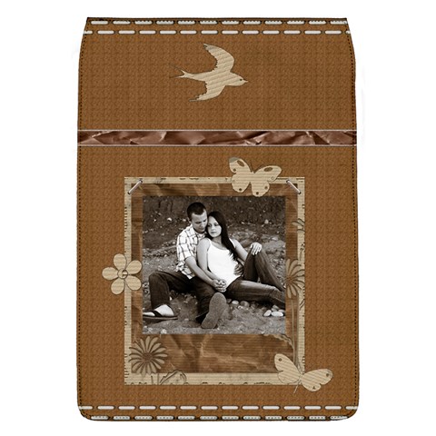 Grunge Removable Flap Cover For Large Messenger Bag By Lil Front