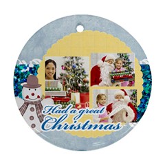 christmas - Ornament (Round)