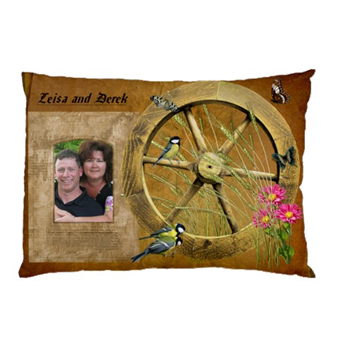 L And D By Peter 26.62 x18.9  Pillow Case