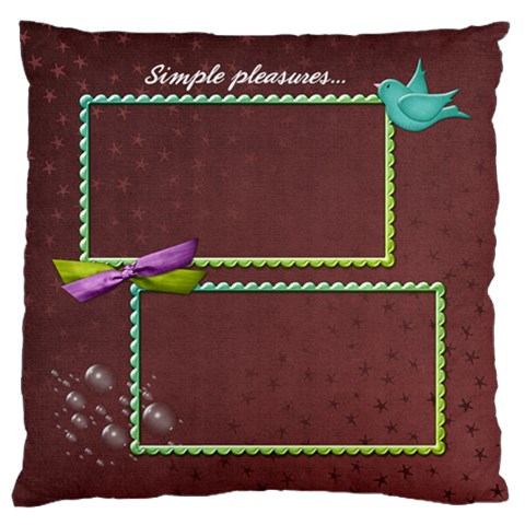 Treasure Cushion By Shelly Front