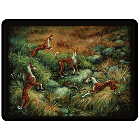 Ibizan Blanket By Amelia K  Little 80 x60  Blanket Front