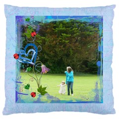 Dandelion Dreams Large Cushion Single Side - Large Cushion Case (One Side)