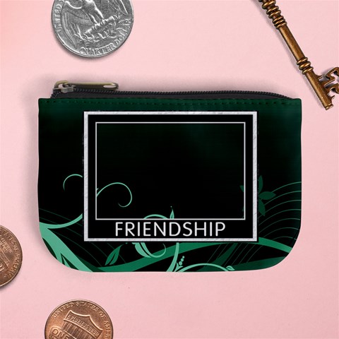 Friendship Mini Coin Purse By Lil Front