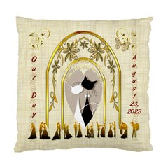 Our Day Wedding 1 cushion case (5 styles) - Standard Cushion Case (One Side) Our Day Wedding 1 cushion case (5 styles) - Standard Cushion Case (One Side)