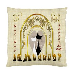 Our Day Wedding 1 cushion case - Standard Cushion Case (One Side)