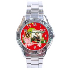 christmas - Stainless Steel Analogue Watch