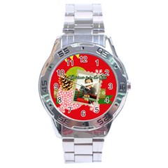 christmas - Stainless Steel Analogue Watch