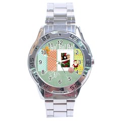 christmas - Stainless Steel Analogue Watch