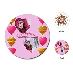 love - Playing Cards Single Design (Round)