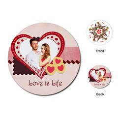 love - Playing Cards Single Design (Round)