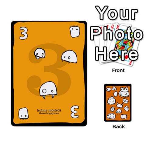 Monsters Deck A By Jim Chaney Front - Heart6