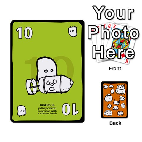 Monsters Deck A By Jim Chaney Front - Diamond6