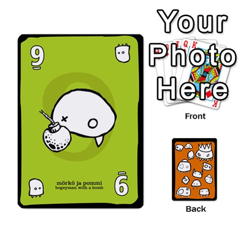 Monsters Deck A By Jim Chaney Front - Diamond7