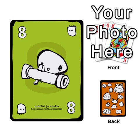 Monsters Deck A By Jim Chaney Front - Diamond8