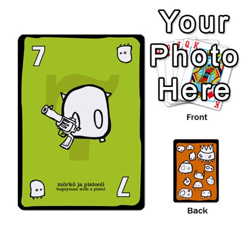 Monsters Deck A By Jim Chaney Front - Diamond9