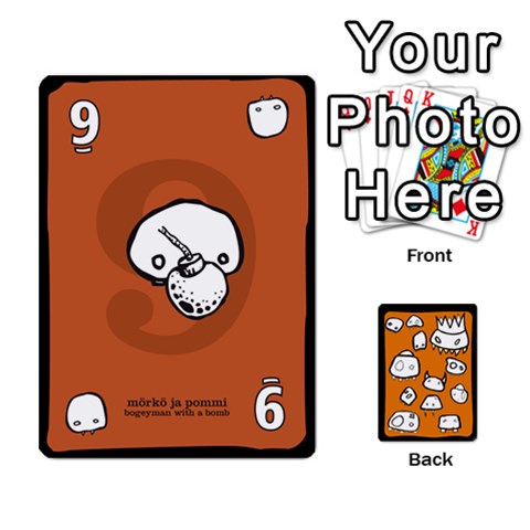 Monsters Deck A By Jim Chaney Front - Club4