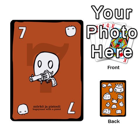 Monsters Deck A By Jim Chaney Front - Club6