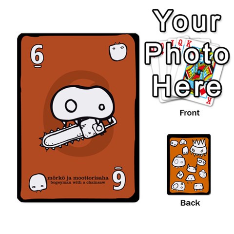 Monsters Deck A By Jim Chaney Front - Club7