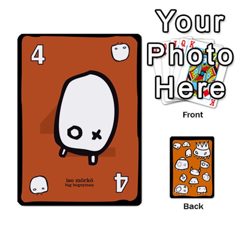 Monsters Deck A By Jim Chaney Front - Club9