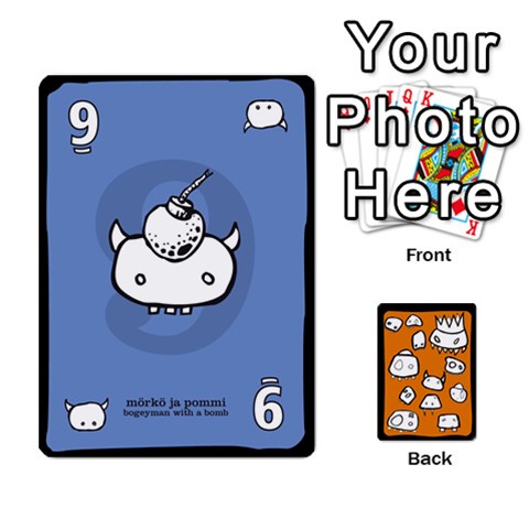 Monsters Deck B By Jim Chaney Front - Spade3