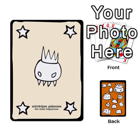 Monsters Deck B By Jim Chaney Front - Club4