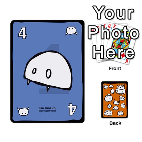 Monsters Deck B By Jim Chaney Front - Spade8