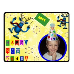 Happy New Year Small Blanket - Fleece Blanket (Small)