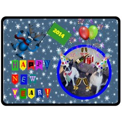 Happy New Year large Blanket 2 - Fleece Blanket (Large) Happy New Year large Blanket 2 - Fleece Blanket (Large)