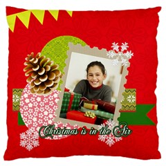 christmas - Large Cushion Case (One Side)