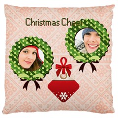 christmas - Large Cushion Case (One Side)