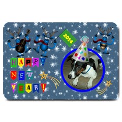 Happy New Year large doormat