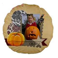 helloween - Large 18  Premium Round Cushion 