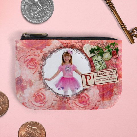 Precious Mini Coin Purse By Catvinnat Front