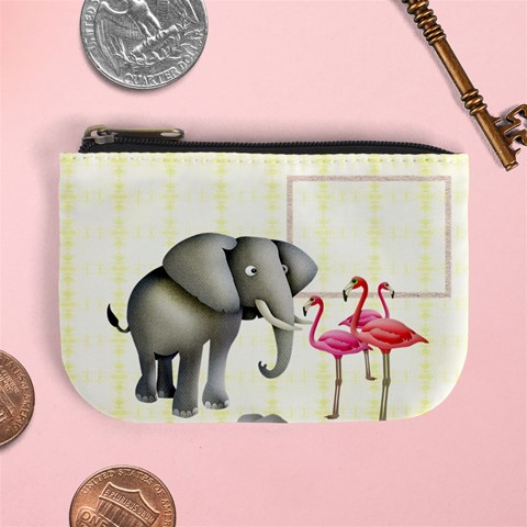 Elephant Mini Coin Purse By Catvinnat Front