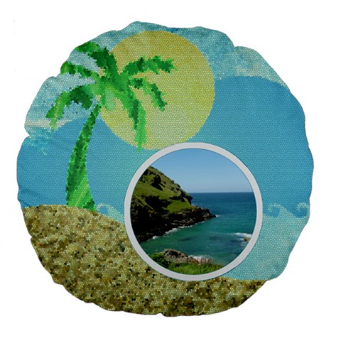 Tintagel Round Cushion By Catvinnat Back