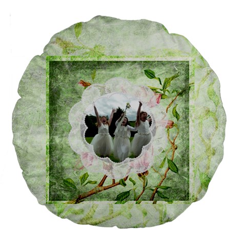 Celestil Round Cushion By Catvinnat Front