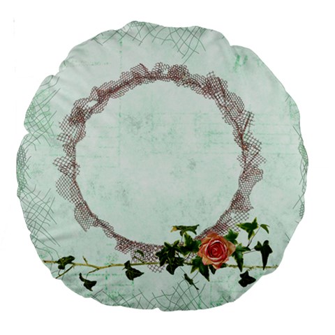Adorable Ii Round Cushion By Catvinnat Back