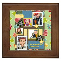 christmas - Framed Tile