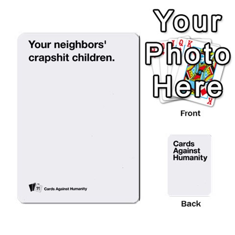 Cah White Cards 6 By Steven Front - Spade3