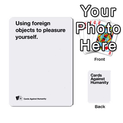 King Cah White Cards 6 By Steven Front - SpadeK