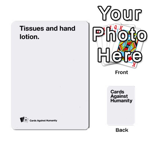 Cah White Cards 6 By Steven Front - Heart4